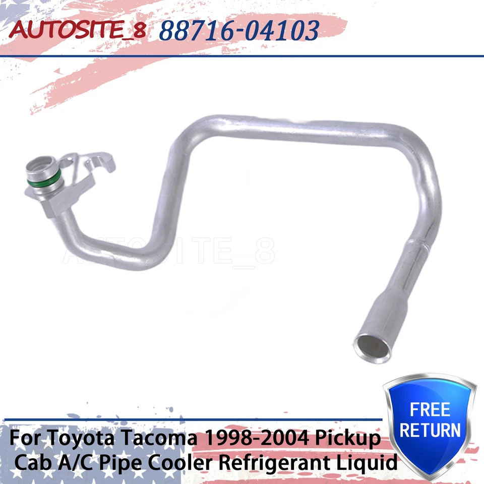 Líquido refrigerante refrigerante refrigerador tubo aire acondicionado cabina camioneta Toyota Tacoma 1998-2004 Foto 1 de 4