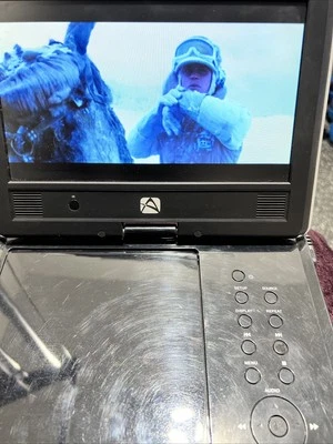 Audiovox D9104 Portable Car DVD Player 9" Widescreen Tested CAR ADAPTER+Ac Plug - Image 1 of 4