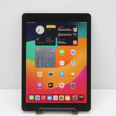 Apple iPad A1893 iOS 17.7 9.7" Retina Tablet 32GB SSD 2GB RAM Apple A10 Fusion - Image 1 of 4