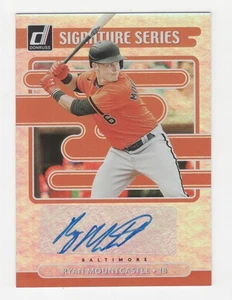 2021 PANINI DONRUSS BASEBALL SIGNATURE SERIES RYAN MOUNTCASTLE BALTIMORE ORIOLES - Picture 1 of 2