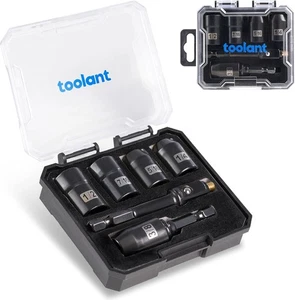 toolant Outils CVC Jeu de tourne-écrou, impact magnétique SAE amovible - Photo 1/6