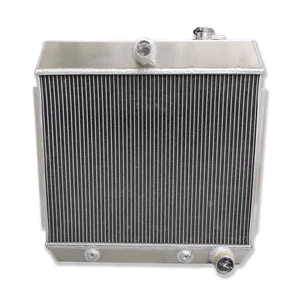 3 Rows Aluminum Radiator For 1955-1957 Chevy Bel Air V8 W/Cooler 1955 1956 57 AT - Bild 1 von 7