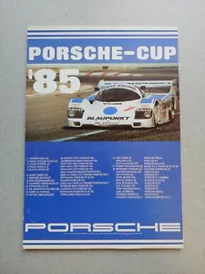 VERY NICE VINTAGE PORSCHE CUP DEALERSHIP NOTEPAD SALESMANS DESK 1985 30 pages - Picture 1 of 6