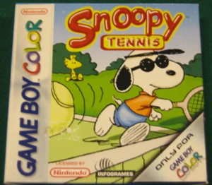 SNOOPY TENNIS per GAME BOY COLOR & ADVANCE Edizione italiana nuovo - Bild 1 von 2