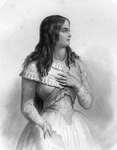 The Girondins / Mrs. Roland. Signed Raffet 1848 - Picture 1 of 1