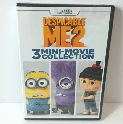 Despicable Me 2 Minion Madness DVD  3 Mini Movies NEW Sealed  - Image 1 of 2