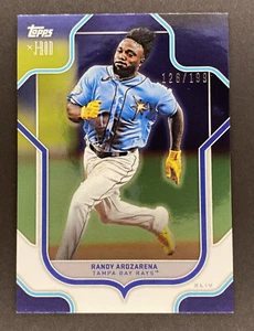 2023 Topps x J-Rod Show Out Collection RANDY AROZARENA Silver Foil /199 Rays #62 - Picture 1 of 1