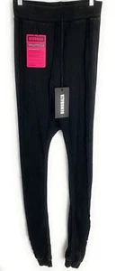 Demobaza Damen schwarze Stretch Hose Leggings Skinny Größe S - Bild 1 von 3