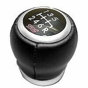Genuine Subaru Impreza WRX STI Leather Gear Shift Knob ST35022ST170 - Picture 1 of 1