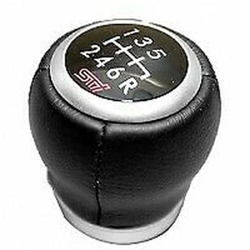 Genuine Subaru Impreza WRX STI Leather Gear Shift Knob ST35022ST170 - Image 1 of 1