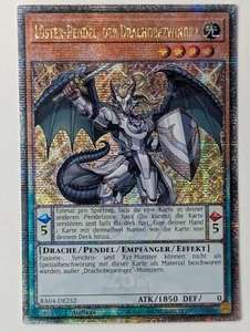 Lüster-Pendel, der Drachobezwinger RA04-DE252 Quarter Century SCR DE NM YUGIOH - Bild 1 von 1