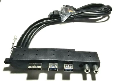 ANTEC ISK300-150 / ISK310-150 FRONT PORT ASSEMBLY 2 X USB 3.0 + 1 X eSATA PORTS - Image 1 of 2