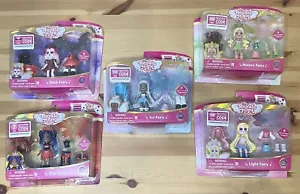 Royale High Roblox Fairy Figure Set 5 Virtual Code Dark Light Ice Fire Nature - Picture 1 of 8