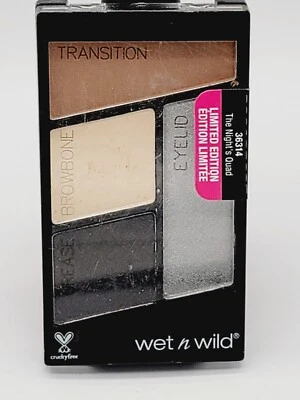 Wet N Wild ColorIcon EyeShadow 36314 The Nights Quad Sealed Palette Limited New - Image 1 of 3