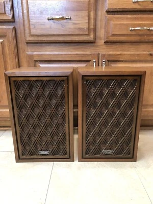 Par de Alto-falantes Vintage 1969 Teac Corporation LS-30 Sistema de Alto-falante 2 Vias - Imagem 1 de 4