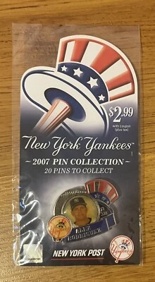 New York Yankees Pin Alex Rodriguez New York Post 2007 Baseball MLB - Image 1 of 3