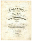 Schumann, Robert: Arabeske. Für das Piano-Forte componirt ... op. 18 1850