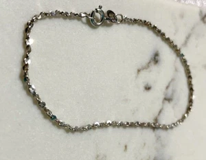 SRERLING SILVER 7" TWISTED SERPENTINE BRACELET 925 Sterling Silver 7" NEW! - Picture 1 of 7