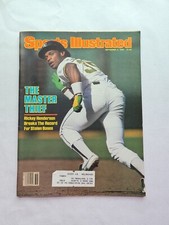 1982 September 6, Sports Illustrated Magazine, Rickey Henderson, (MH405B)