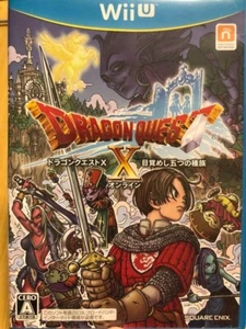 Wii U DRAGON QUEST X Online Role-playing Video game software Japanese ver. USED - Picture 1 of 12