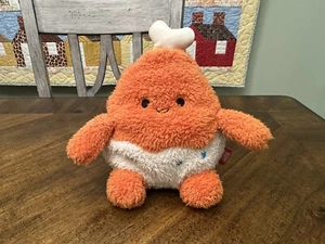 8" Bennet Hot Buffalo Chicken Drumstick Wing Bum Bumz Plush FundayBumz - Picture 1 of 2