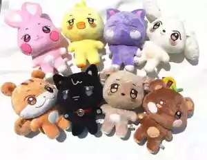 ATEEZ ANITEEZ Pop Up Plush Doll SANdeoki DDEONGbyeoli Cartoon Collection Doll - Picture 1 of 24