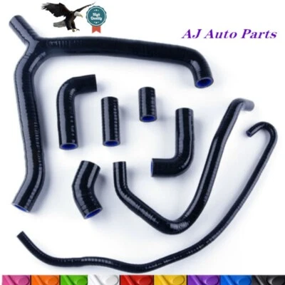 Manguera de radiador de silicona negra para Honda RVT1000R RC51 VTR 1000 SP1 SP2 2000-2006 Foto 1 de 4