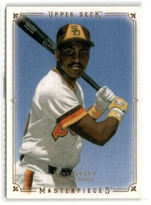 Tony Gwynn San Diego Padres 2008 Upper Deck Masterpieces #75 - Image 1 of 2