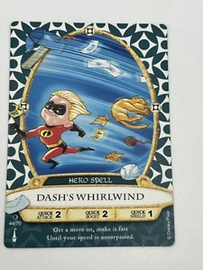 Disney Sorcerers of the Magic Kingdom SOTMK Card: Dash's Whirlwind 44/70 - Picture 1 of 2