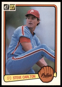 1983 Donruss Steve Carlton Philadelphia Phillies #219