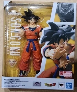 Bandai Tamashii S.H.Figuarts Dragonball Z Son Goku A Saiyajin Criado en la Tierra EE. UU. - Imagen 1 de 8