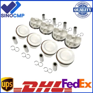 8Pcs Pistons Rings Set For Mercedes-Benz C218 X218 W212 S212 W166 M157 5.5L - Picture 1 of 6