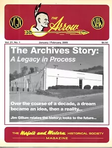The Arrow N&W Jan.2005 Archives Story Virginia Material Cars Maintenance Of Way - Picture 1 of 5