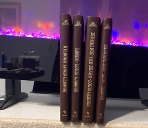 LOUIS L'AMOUR ~Pre-Owned LEATHERETTE BOOKS- 4 PACK- GREAT CONDITION - Picture 1 of 1