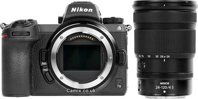 Nikon Z7 II with Z 24-120mm f4 S Lens - 1 Year Warranty - FREE UK Delivery - Image 1 of 4