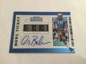 Boleto de tazón de firmas de temporada 2019 Contenders Draft Picks/99 Gary Beban automático - Imagen 1 de 3