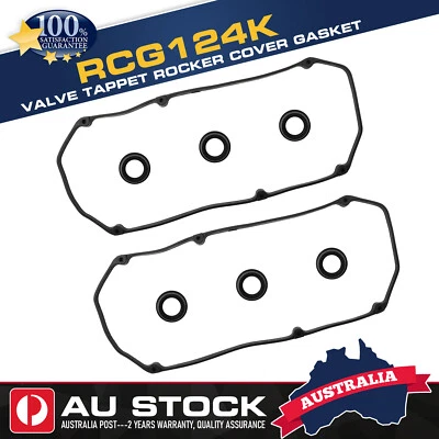 2 X VALVE TAPPET ROCKER COVER GASKET FOR MITSUBISHI MAGNA 6G72 6G74 TE TF TH TJ - image 1 of 4