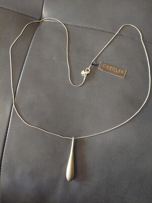 Collar Carolee New York Gota Tono Oro 21" - Joyería - Dije Imperfecto Foto 1 de 4