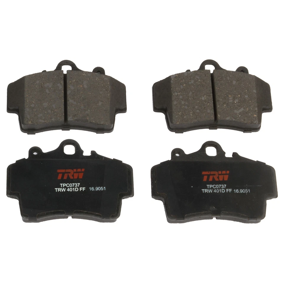 Juego de pastillas de freno delanteras TRW TXH0737 para Porsche Boxster 1997-2008 Foto 1 de 1