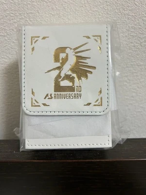 Gundam Arsenal Base 2nd Anniversary Deck Case White 106×75×68mm Japan - Image 1 of 2