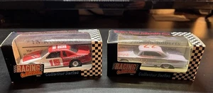 2 Vintage 1991 RCI 1/64 Cars, Ricky Rudd Thunderbird, Fireball Roberts 63 Ford - Picture 1 of 6