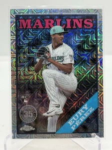 Eury Perez 2023 Topps Update 1988 Silver Pack Chrome T88CU-66 RC Rookie - Picture 1 of 1