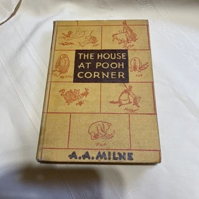 Vtg The House At Pooh Corner/1935/71st Printing/A. A. Milne/HC Book Foto 1 de 4