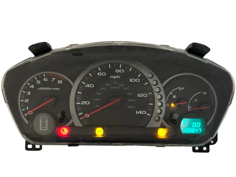 Cuadro de instrumentos velocímetro panel de instrumentos Honda Pilot EX 2005 109.647 millas Foto 1 de 4