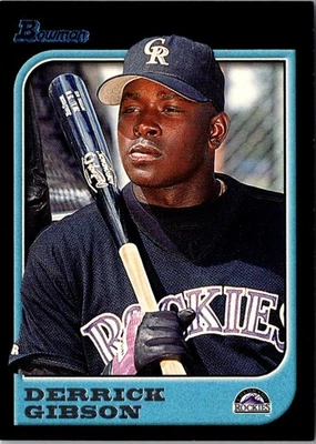 1997 Bowman Derrick Gibson #179 Colorado Rockies Baseball Card - Image 1 of 2
