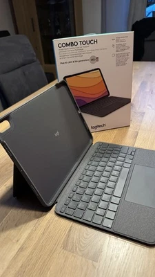 logitech Combo Touch iPad Air (4th & 5th generation) OVP Tastatur-Hülle - Bild 1 von 4