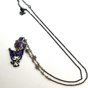 ANNA SUI × SANRIO Kuromi lange Halskette Anhänger - Bild 1 von 4