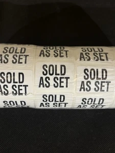 2500 Etiketten Wiederverkäufer Amazon verkauft als Set Etiketten 1”x1” - Bild 1 von 2