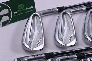 Ping i210 Irons / 3-PW+GW / Orange Dot / X-Flex KBS Tour 130 Shafts - Picture 1 of 7