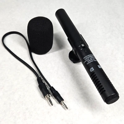 Audio-Technica AT-9450 Condenser Audio Recording Microphone + Cord + Clip - Image 1 of 4